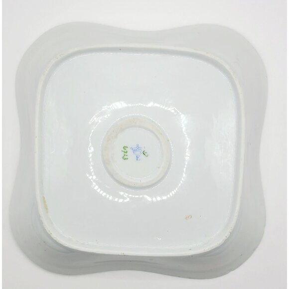 Bernard Bloch Hand Crafted Serving Platter Swivel Base Antique 1900-1913 - Picture 9 of 12